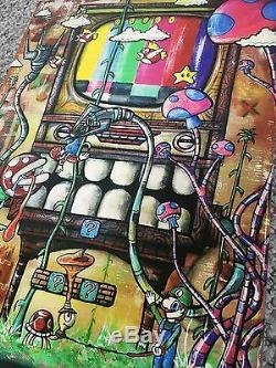 12x24 Old Skool, Art Mural Graffiti Nintendo 64 Rue Super Mario Brothers Nda