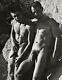 1955 Bruce Bellas Of Los Angeles Nude Homme Buddies De Plein Air Gravure Sur Photo 11x14