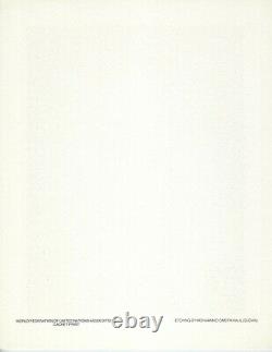 1978 Mohammed Khalil African American Artist'namibia' Art Print 784/1000 Signé