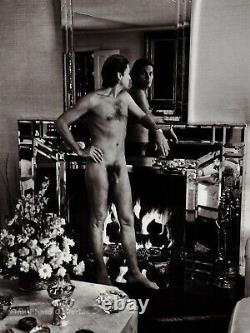1984 Vintage Homme Nu Helmut Berger Acteur De Cinéma Helmut Newton Photo Art 11x14