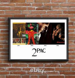 AC/DC Multialbum Cover Discographie Art Poster Cadeau de Noël personnalisable