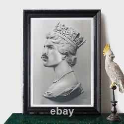 AFFICHE ART MURALE FREDDIE MERCURY QUEEN 50x70cm PAR Tiny Riot