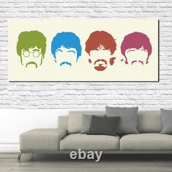 ART SUR TOILE DES BEATLES Imprimé prêt à accrocher IMAGE TOILE ENCADRÉE