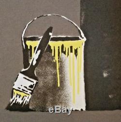 Affiche De Banksy Don't Panic, 'nous Sommes Notre Victime De L'intrusion', Rare
