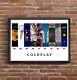 Affiche D'art De Couverture D'album Multi De Coldplay - Discographie - Superbe Cadeau De Noël