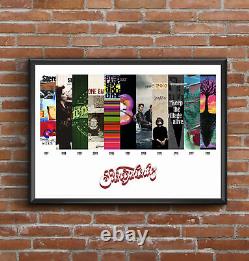 'Affiche d'impression de couverture de la discographie multi-albums de Stereophonics - Un super cadeau'