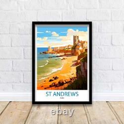 Affiche de Voyage St Andrews Fife St Andrews