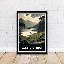 Affiche de Voyage du Lake District