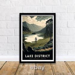 Affiche de Voyage du Lake District