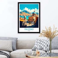 Affiche de voyage de Palerme, Italie
