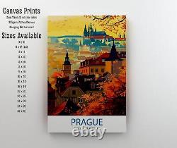 Affiche de voyage de Prague, République Tchèque