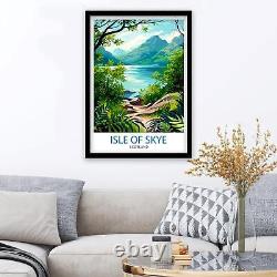 Affiche de voyage de l'île de Skye