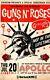 Affiche Musicale Guns N Roses A4+ Encadrée En Toile Fabriquée En Angleterre