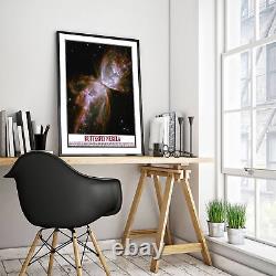 Affiche photo d'art imprimée du nébuleuse du Papillon - Cadeau de motivation, NASA, espace, astronomie