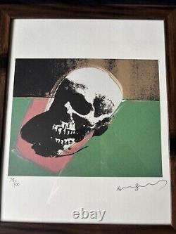 Andy Warhol (1928-1987) Impression originale en édition limitée signée à la main avec certificat d'authenticité