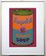 Andy Warhol Campbell's 1968 Sérigraphie Couleur Soupe Aux Tomates Vintage 1968 Jklfa. Com