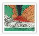 Andy Warhol Lithographie Art Print Vesuvius Green En Taille Originale Sur Papier Vergé