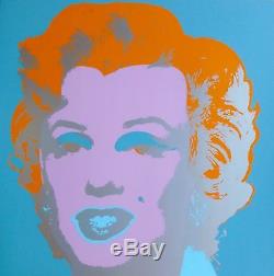 Andy Warhol Marilyn Monroe Dimanche B. Matin Suite De Tous Les 10 Portfolio Silkscreen