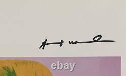 Andy Warhol Signé À La Main Impression Originale Avec L'aco Et Rapport D'évaluation 5.000 $