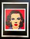 Andy Warhol Vintage 1984 Judy Garland Imprimé Signé Monté Et Encadré