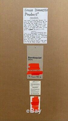 Banksquiat (noir) Signé Imprimer