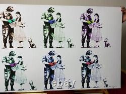 Banksy, Banksy de Bethléem. Original, Édition Limitée. Signé. Numéroté. COA.