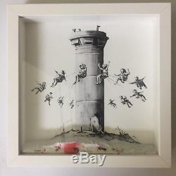 Banksy Boxset L'hôtel Walled Off Exclusive Print + Reçus Et Cadeaux Spéciaux