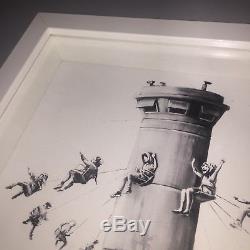 Banksy Boxset L'hôtel Walled Off Exclusive Print + Reçus Et Cadeaux Spéciaux