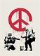 Banksy Cnd Soldats Un Signé Ex Cond Copie Originale