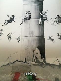 Banksy Coffret The Walled Off Hotel Print + Reçu & Extras