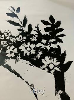 Banksy Flower Thrower Produit Intérieur Brut Limited Edition Screenprint