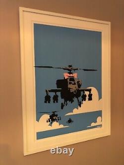 Banksy Heureux Choppers Avec Coa