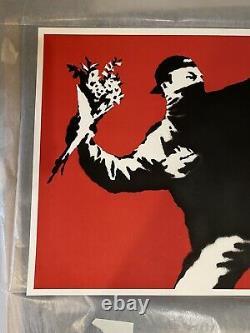 Banksy Litta Love Is In The Air With Coa