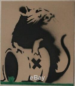 Banksy Originale Stencil Dismaland Graffiti