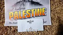 Banksy Palestine Poster Le Muré Hôtel Avec Réception Stamped