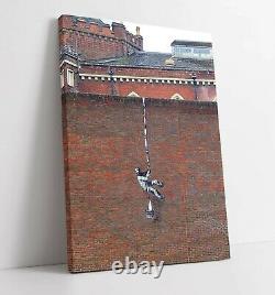 Banksy Prison Escape 3 Toile Wall Art Float Effet/image/affiche Imprimer