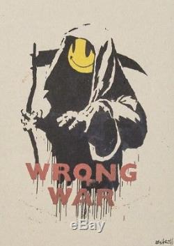 Banksy Signed Wrong War- Ensemble De Coffrets Complets Pax Britannica Pest Control