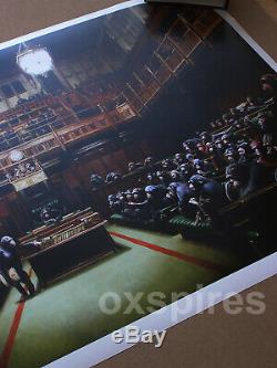 Banksy Singe Parlement Parlement / Déconcentrée Imprimer Produit Intérieur Brut