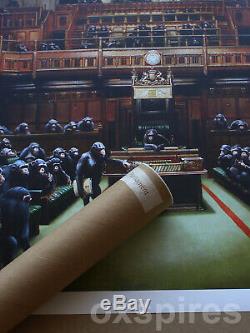 Banksy Singe Parlement Parlement / Déconcentrée Imprimer Produit Intérieur Brut