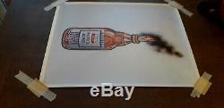 Banksy Tesco Valeur Petrol Bomb 1/2000 Ltd Edition 2011 Lithographie Originale Imprimer