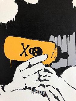 Banksy Toxic Mary. Relistez Copie Originale Non Signée Et Numérotée De Pow