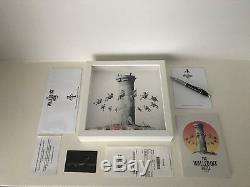 Banksy Walled Off Coffret D'hôtel Imprimer Avec Extras