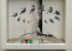 Banksy Walled Off Hotel Box Set And Receipt (embossed Stamped Matching Edition)