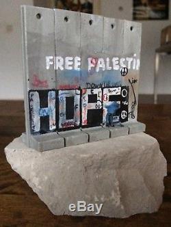 Banksy Walled Off Hôtel Wall Section Souvenir Hope Wall Sculpture Rare