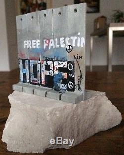 Banksy Walled Off Hôtel Wall Section Souvenir Hope Wall Sculpture Rare