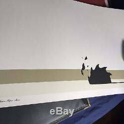 Banksy Weston Super Mare Signé Édition Imprimée Originale 150 Avec Coa