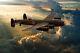 Bbmf Avro Lancaster Estampes Toile De Différentes Tailles Livraison Gratuite