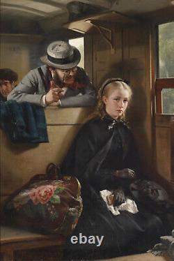 Berthold Woltze, L'homme énervant (1874) - Impression d'art d'affiche, peinture cadeau