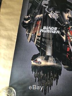 Blade Runner John Guydo Affiche Sérigraphie Numérotée À La Main De 200 Mondo Bng