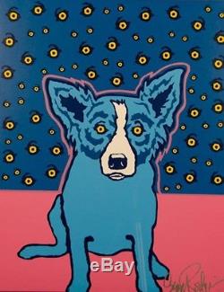 Blue Dog George Rodrigue Nuits Étoilées Faites Offre Ba Dss